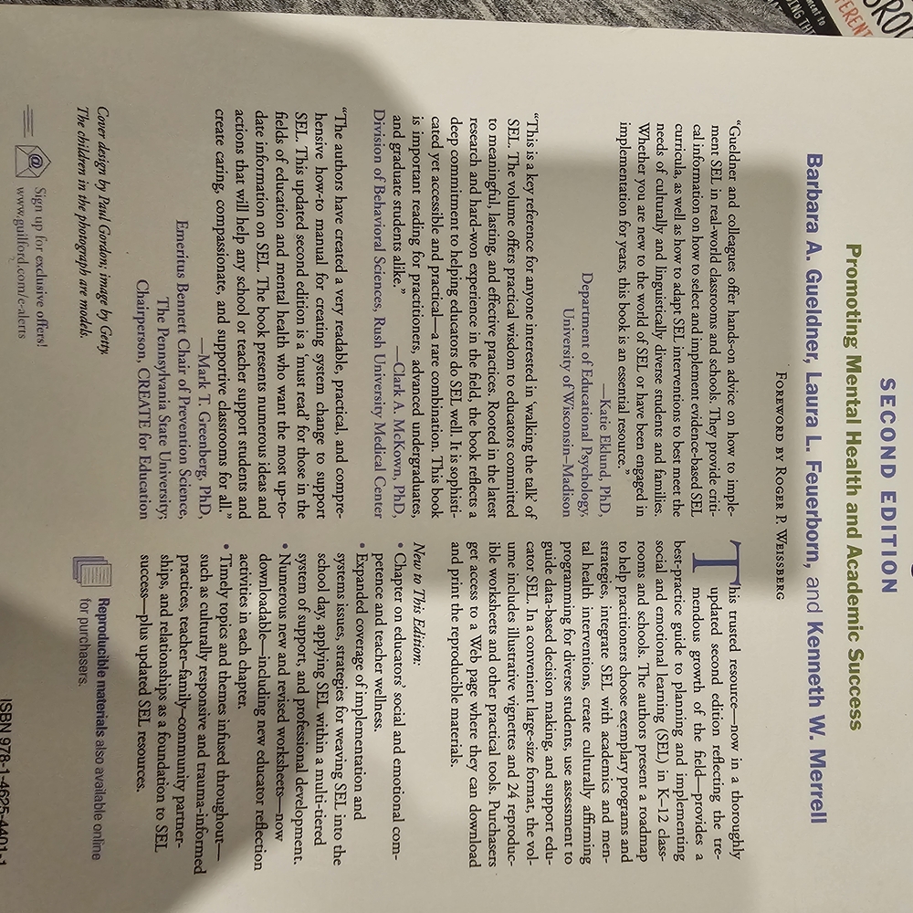 Promoting Student Success Book
